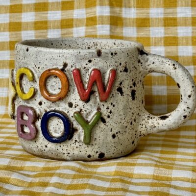 Cowboy Mug by Handy Andie